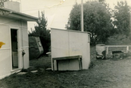 photo of new toilet at the Shnookal house in Shoreham, in the story "The Shnookals at Shoreham" written by Liezl Shnookal