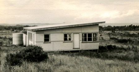 photo of the Shnookal house at Shoreham in 1954