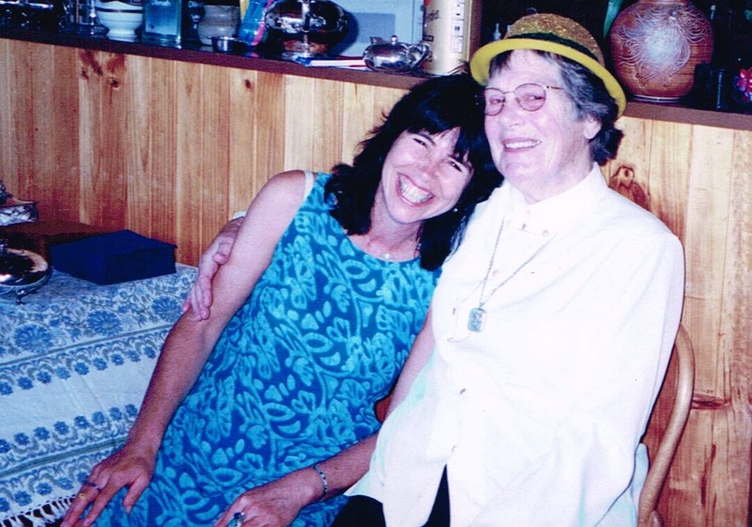 Liezl Shnookal with her mother, reflecting on motherhood, expectations, and living without children not by choice.